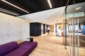 办公室木地板材质设计装修图片