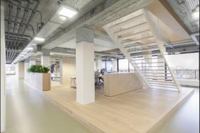 办公室进口木地板装饰设计效果图大全