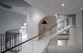 办公室环保木地板设计与装修效果图