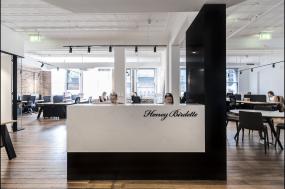 办公室进口木地板装修设计效果图大全