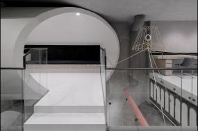 办公室环保木地板设计效果图片