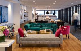 办公室环保木地板图片装修效果图大全