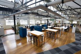 办公室环保木地板装饰设计效果图大全