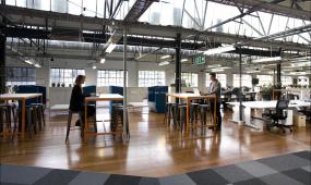 办公室环保木地板装饰设计图片大全