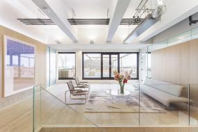 办公室进口木地板设计效果图片