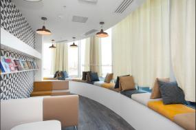 办公室环保强化木地板装饰设计图片大全