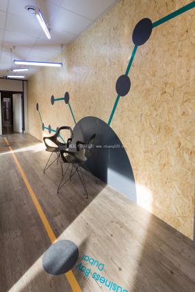 办公室环保强化木地板图片装修效果图大全