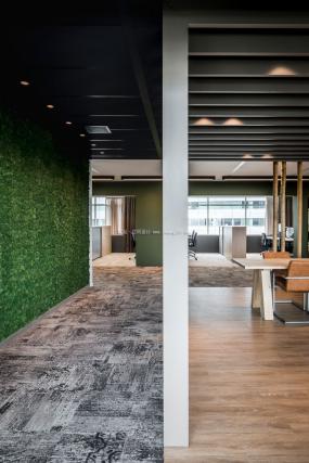 办公室木地板地垫设计与装修效果图大全