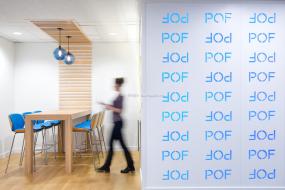 办公室负离子木地板装饰装修效果图