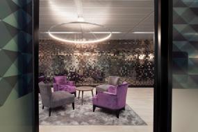 最新办公室三层复合实木地板设计装饰效果图片