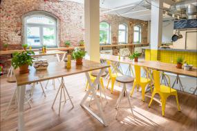 办公室负离子木地板精装修设计图片