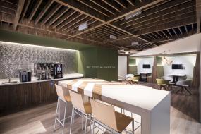 办公室负离子木地板设计与装修效果图大全