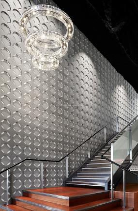 最新办公室负离子木地板设计装饰效果图