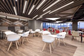 办公室负离子木地板装饰设计效果图片