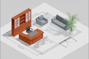 领导办公室风水座位图