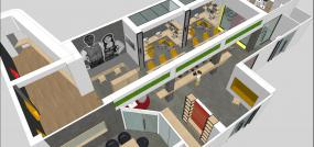 最新办公室平面设计方案设计图