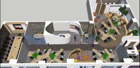 高档办公室平面设计方案