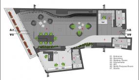 最新办公室装修设计方案设计图片