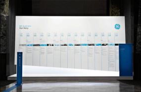 最新公司文化背景墙设计图片