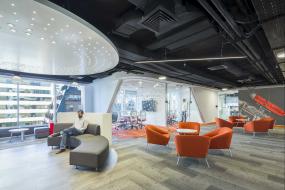 2018办公室玻璃门装修效果图