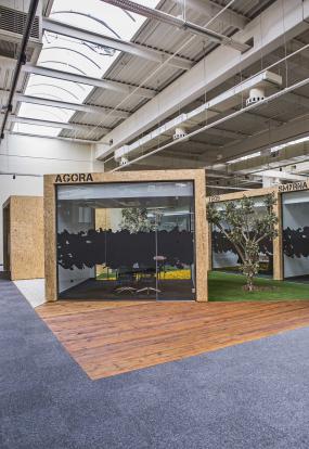 办公隔断装饰效果图片