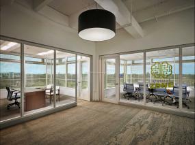 办公隔断装修设计效果图