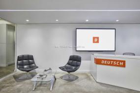 最新企业文化背景墙设计装修图片