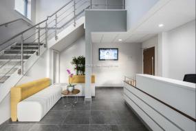 企业前台装饰设计效果图