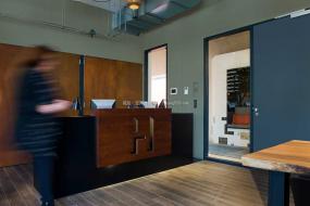 公司文化墙设计装修图片