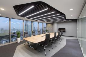 多媒体会议室装修高清图片