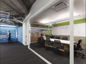 高档会议室座椅装修效果图