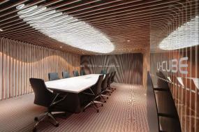 多功能会议室装潢设计效果图片