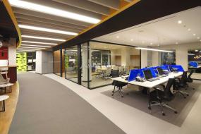 多媒体会议室装修设计效果图