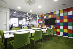 会议室文化墙装修高清图片