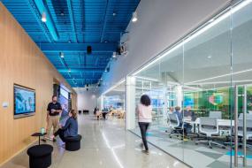 会议室大屏装饰设计效果图