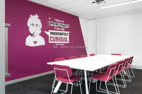 会议室文化墙装修效果图