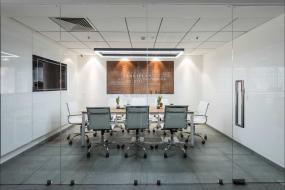 会议室大屏设计装潢图片