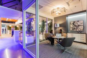 办公室风水植物装修装潢效果图