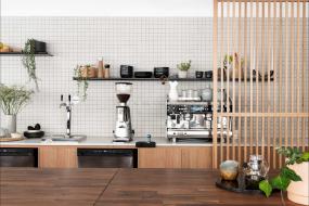 办公室盆栽装修设计效果图片