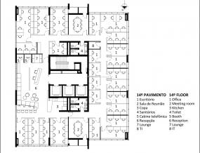 办公室装修平面设计效果图