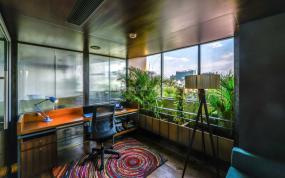 最新老板的办公室装饰效果图