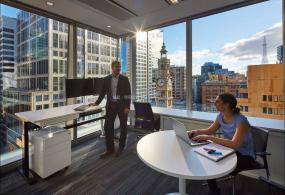 老板办公室布置装潢设计效果图片