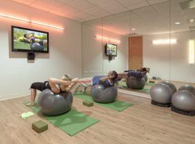 2018年员工活动室装修效果图