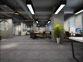 新中式办公室设计装修效果图片