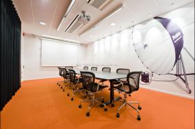 高端会议室办公桌椅装修图片