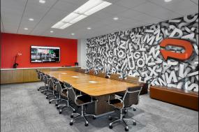 2018年会议室办公桌椅装修效果图