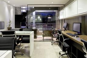 上海室内办公室装饰效果图