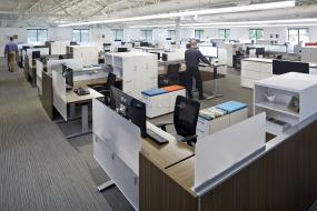 高档上海室内办公室装修效果图