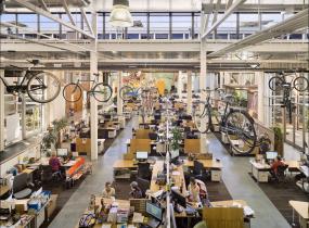 办公室墙体设计装饰图