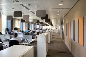 高档办公室墙体设计装修图片